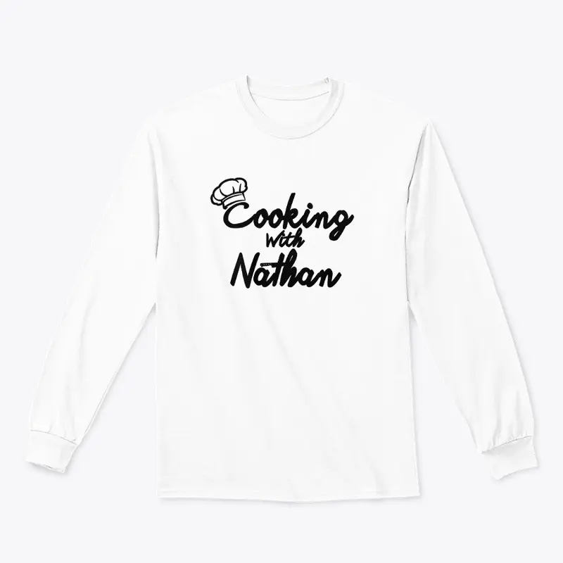 Cooking with Nathan black design