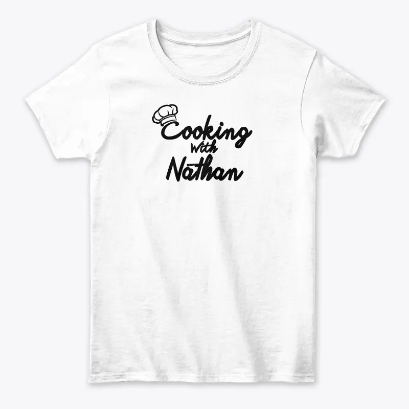 Cooking with Nathan black design